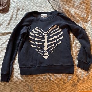 Wildfox Heart Sweatshirt (XS)